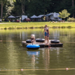 Timberlake Family Campground Whittier NC lake swimming